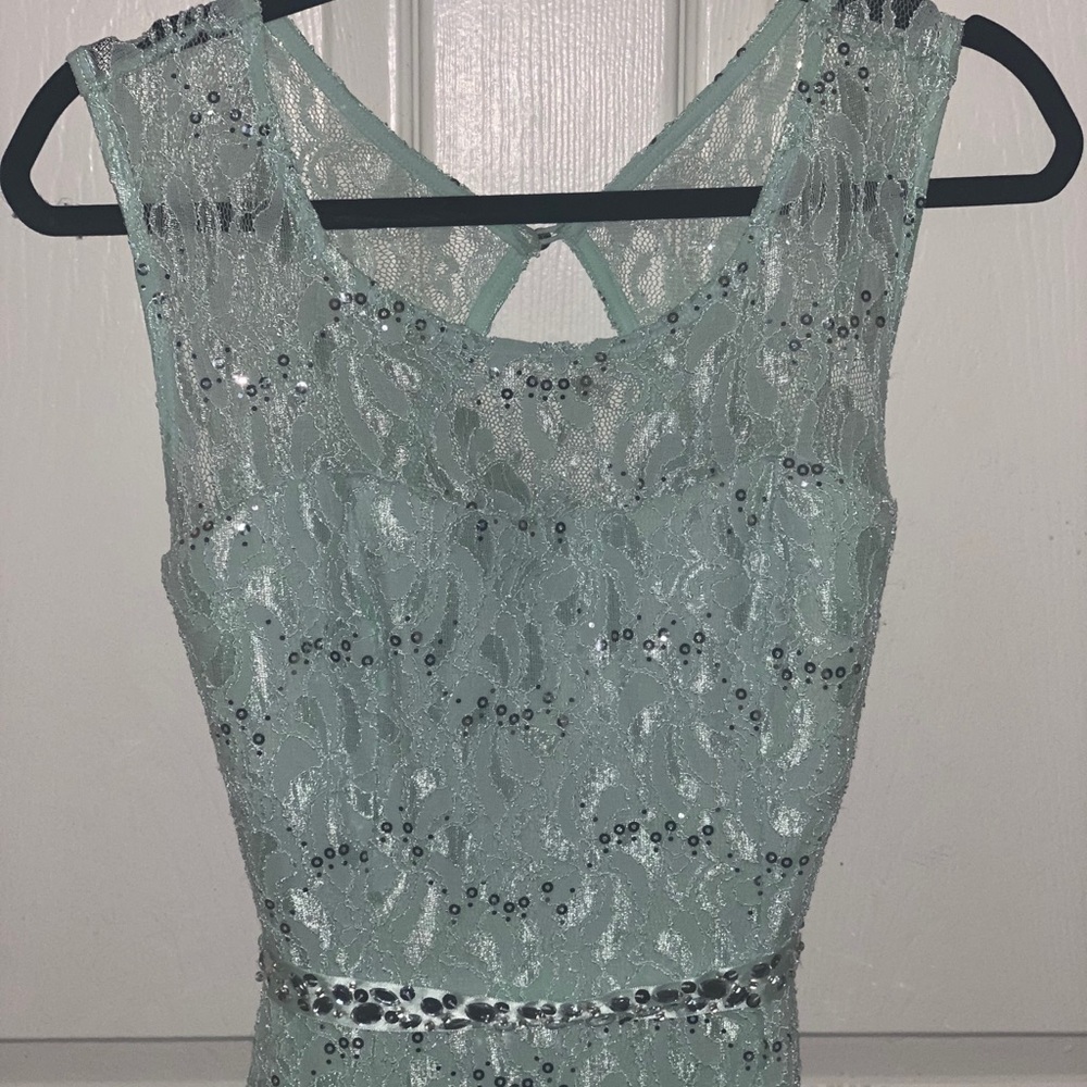 Beautiful Mint Prom Dress